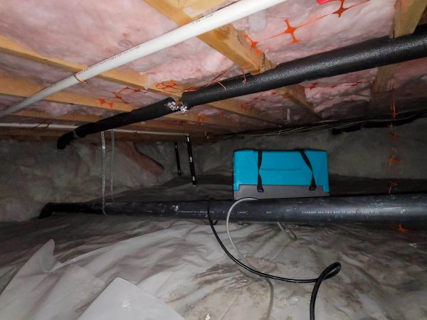 Crawl Space Water Remediation in Blue Springs