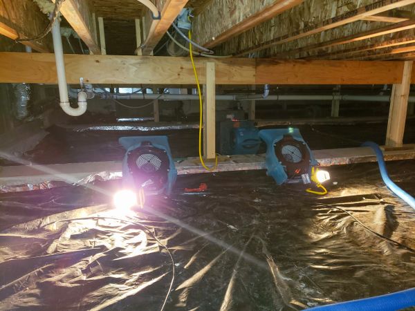 Crawlspace Water Removal in Blue Springs